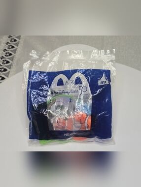 2021 Disney World 50th Anniversary "NEMO" McDonald's Happy Meal Toy Read Details